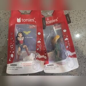 Tonies Wonder Woman and Ariel Audio Play Figures